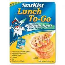 StarKist Co SKI DEL495430 - StarKist Lunch To-Go Tuna Kit - Low Calorie - 1 - 4.50 oz - 