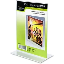 NuDell Manufacturing Company Inc NUD 38018Z - NuDell Double-sided Sign Holder - 1 Each - 5 Width x 7 Heigh