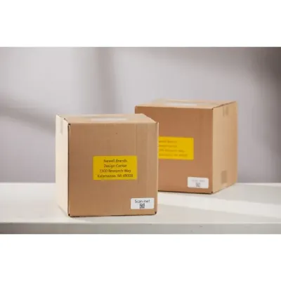 DYMO 2133382 - DY LW 2-18X4INCH NAME BDG BLKYLW 220CT NOAM