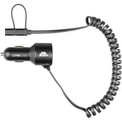 intelliARMOR IC-C2PC - Lynk Car Auto Adapter 4.1A Charge & Sync Cable