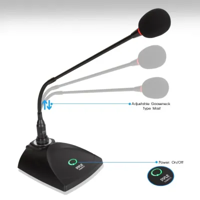 PYLE PDMIKC5 - Plye Professional Table Top Condenser Microphone