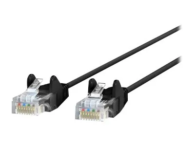 Belkin CE001B10-BLK-S - PATCH CABLE - UNSHIELDED TWISTED PAIR (UTP) - MALE LEFT GEND