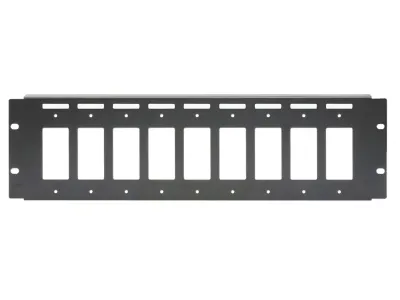 RDL RM-D9 - 9 Decora Module Rack Mount - 3U