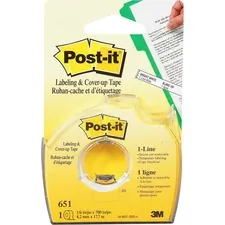 3M 00651 - Post-it LabelingCover-up Tape - 0.16 Width x 58.33 ft Length