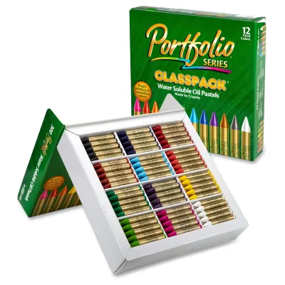CRAYOLA 52-3630 - Portfolio Series Oil Pastels - Assorted Colors Set