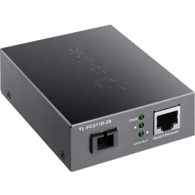 TPLINK TL-FC311B-2 - Gigabit Bi-Directional WDM Fiber Converter - SCRJ45