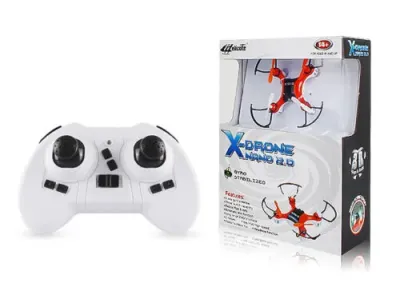 WORRYFREE GADGETS X-DRONE-ORG - 6-Axis Gyro Stabilizer Drone - IndoorOutdoor Fun