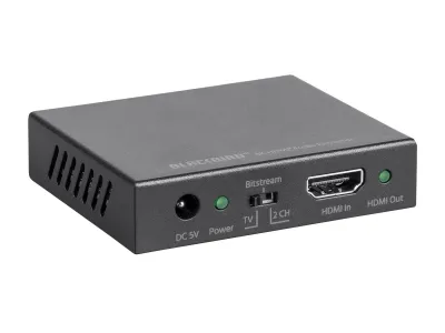 Monoprice 24278 - AUDIO EXTRACTOR - EXTRACTS AUDIO FROM AN HDMI VIDEO SIGNAL, 