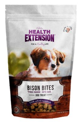 Health Extension 661799861250 - Treats | Bison Bites | 4.5 oz