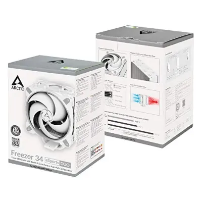 ARCTIC ACFRE00074A - FREEZER 34 ESPORTS DUO (GREYWHITE)