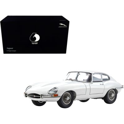 Kyosho 08954W - Jaguar E-Type Coupe RHD (Right Hand Drive) White E-Type 60th