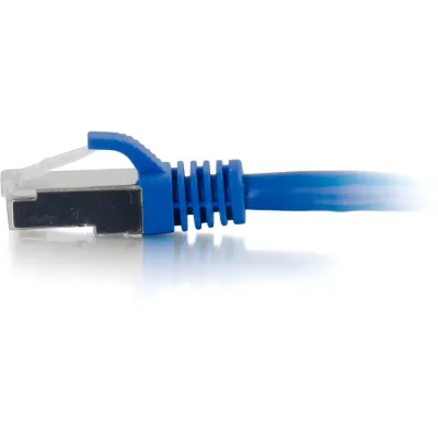 C2G SBX 00676 - 5FT Snagless Cat6A STP Networking Cable - Blue