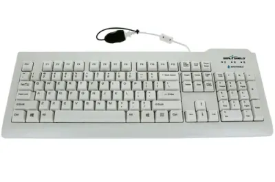 SEAL SHIELD SSWKSV208UK - Medical Grade Dishwasher Safe Keyboard - QWERTY UK Layout