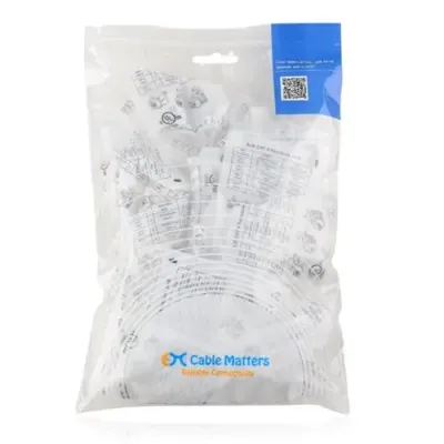 CABLE MATTERS 180005X25-WHT - 25-PACK, CAT 6 RJ-45 KEYSTONE JACKS