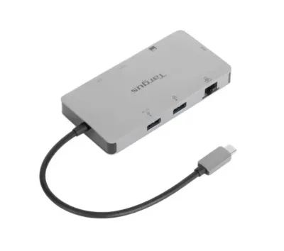 Targus DOCK423TT - SILVER DUAL HDMI USB-C TRAVEL DOCKING STATION