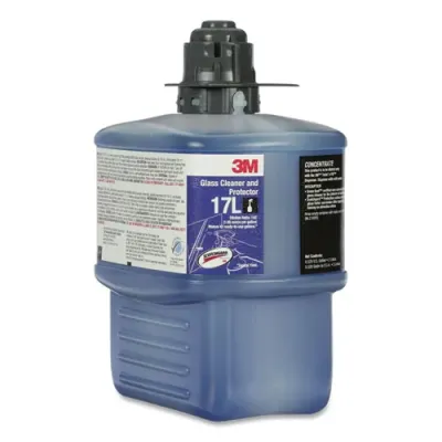 3M 17L - Premium Glass Cleaner with Gray Cap - Streak-Free Shine