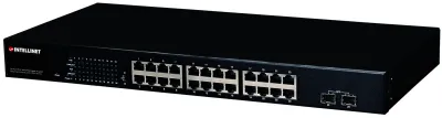 Intellinet ITL-560559 - Intellinet 560559 24-Port PoE+ Web-Managed Gigabit Ethernet 
