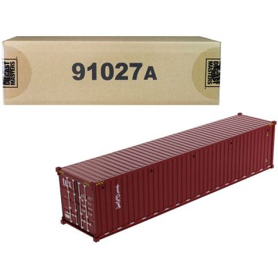 Diecast Masters 91027A - 40 Dry Goods Sea Container TEX Burgundy Transport Series 150