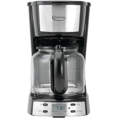 BETTY CROCKER BC-2809CB - Betty Crocker BC-2809CB 12-Cup Stainless Steel Coffee Maker