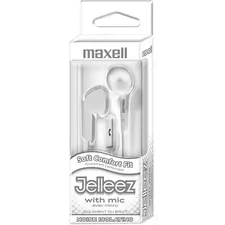 MAXELL 199728 - JELM-WH JELLEEZ EB WHITE WMIC WIRED 3.5MM