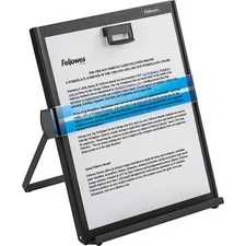 FELLOWES 11053 - METAL COPYHOLDER PLACES DOCUMENTS AT EYE-LEVEL TO HELP PREVE
