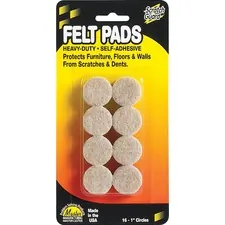 Master Manufacturing Company Inc MAS 88496 - Master Mfg. Co Scratch Guard Felt Circles, Self-adhesive - P