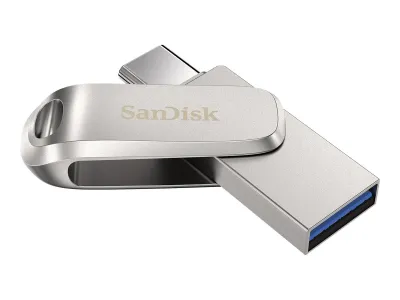 Western Digital SDDDC4-064G-A46 - SANDISK METAL DUAL FLASH DRIVE, TYPE C, 64GB USB 3.1, GINSEN