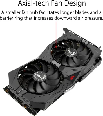 ASUS ROG-STRIX-GTX1660S-A6G-GA - 6GB Asus Rog STRIX GTX 1660 Super Advanced PCI Express 3.0 x
