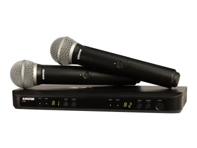 Shure BLX288/PG58-J11 - Dual Vocal System with (1) BLX