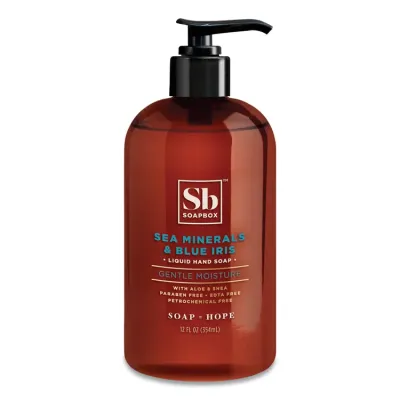 SOAPBOX 00679 - SOAP,HAND,VAN,12OZ,3BX
