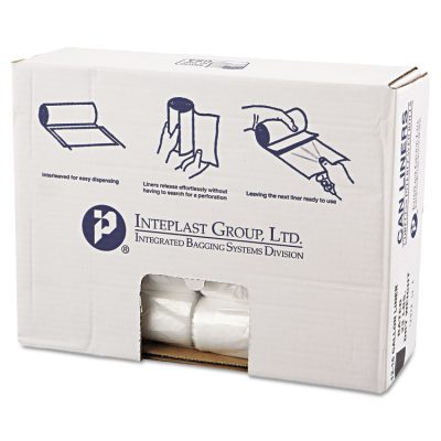 INTEGRATED BAGGING SYSTEMS VALH4348N12 - LINER,HD,11MIC,56GAL,NAT