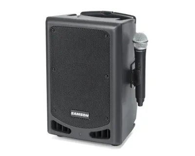 Samson Tech SAXP208W - XP208W 8-Inch Wireless PA System with Bluetooth Connectivity