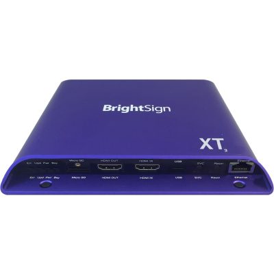 Brightsign XT1143 - Brightsign XT1143 4K Dual Video Expanded IO Player XT1143