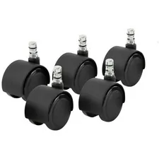 Master Manufacturing Company Inc MAS 64330 - Master Mfg. Co Noiseless Duet Carpet Casters - 716 Dia. x 78