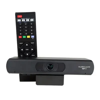 HuddleCam HC-EPTZ-NDI - 4K NDI|HXr Camera with Dual Mics & 3X Zoom