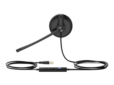 Yealink 1308014 - Yealink UH34 Mono USB Headset for IP Phones & PC
