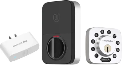 Ultraloq U-BOLT-SN-UB01 - Ultraloq AC U-Bolt Smart Deadbolt with WiFi Bridge - Nickel