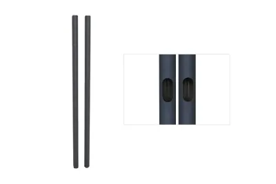 PREMIER MOUNTS T72B-1-2 - 72 Black Replacement Poles for HA