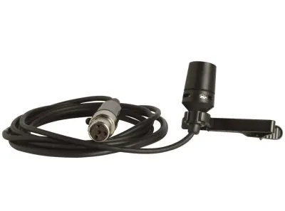 Shure CVL-B/C-TQG - CVL Centraverse Lavalier Condenser Microphone
