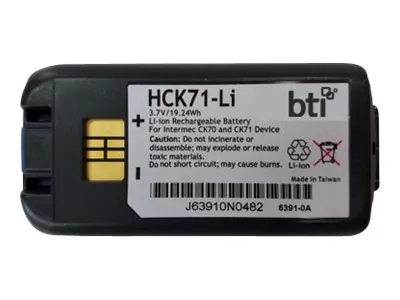 BATTERY TECHNOLOGY 318-046-031-BTI - Replacement Battery for Honeywell CK7071 Scanners
