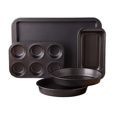 SUNBEAM 127724.05 - Sunbeam Love-to-Bake 5-Piece Nonstick Bakeware Set