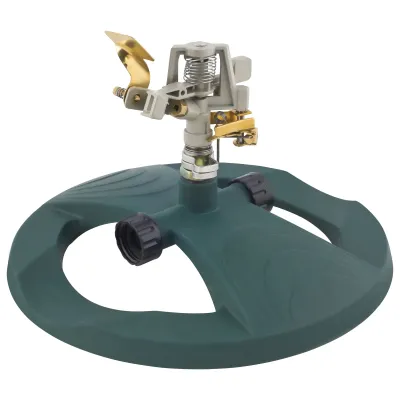 Melnor 9538 - Metal Pulsating Lawn Sprinkler for Large Areas