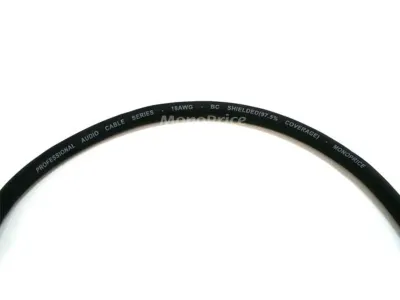 Monoprice 4760 - XLR M TO 14IN TRS M 16AWG CABLE3FT