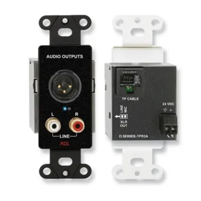 RDL DB-TPR3A - Active Three-Pair Receiver - T