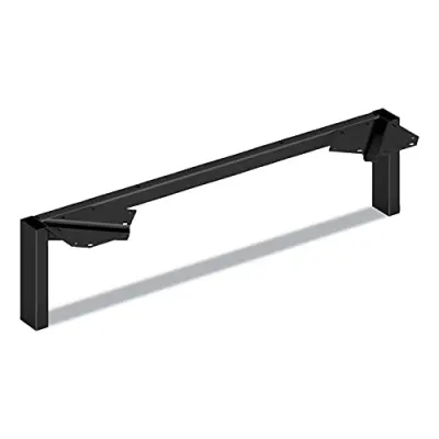 HON COMPANY HONLPLSL30BLK - Modern Support Legs, Set of 2, Black, 23.75D