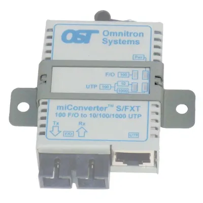 Omnitron Systems 1691-0 - Wall Mounting Bracket Kit for MICONVERTER S-Series Units