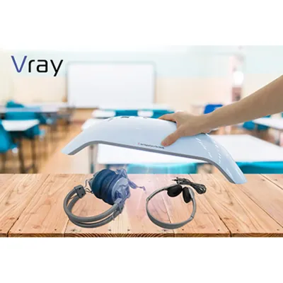 HAMILTONBUHL HYGENX-VRAY - PORTABLE UV-C SANITIZER