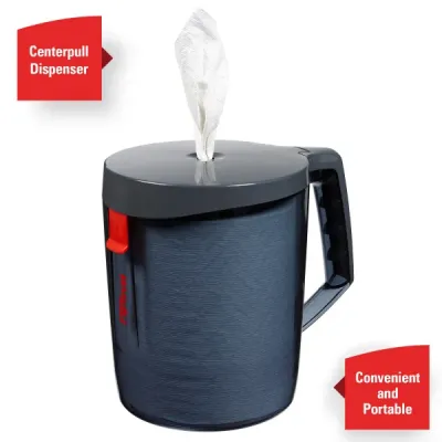 KIMBERLY CLARK 53688 - WYPALL DPX Reach Towel Dispenser - BlackSmoke Finish