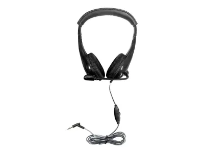 HAMILTONBUHL M8BK2 - MOTIV8 HEADPHONE WVOL AND MIC