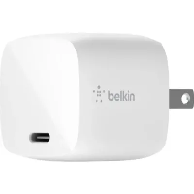 Belkin WCH001DQ1MWH-B6 - 1M USBC CHRG GAN 30W CC CBL WHT